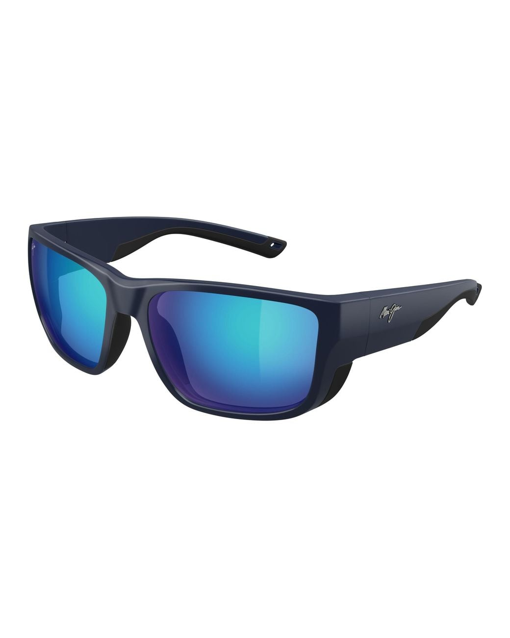 Maui Jim Black Mj0896S 002 Occhiali Da Sole Iniettato Squadrata