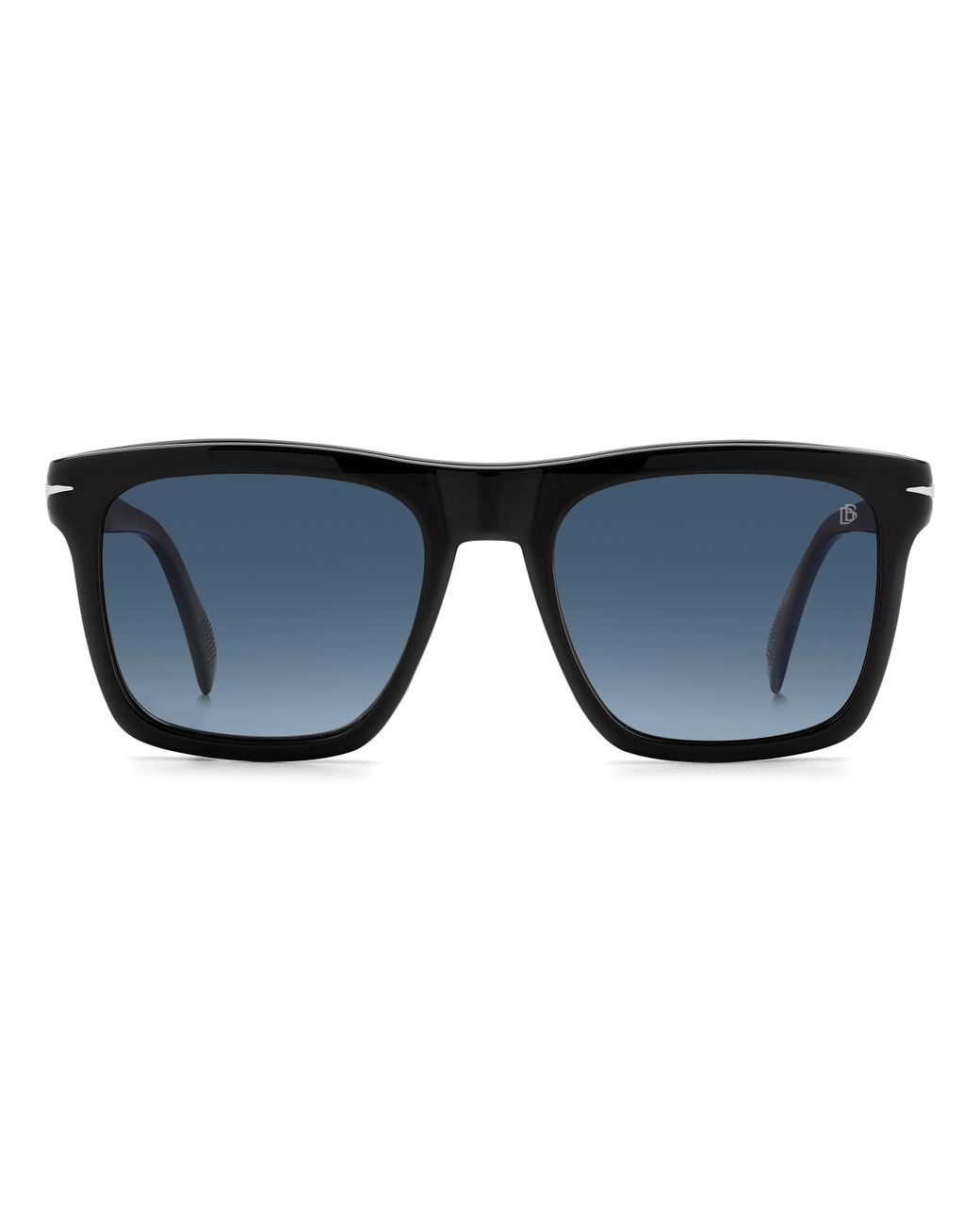 David Beckham Black Db 7000/Cs 37N/Z7 Sunglasses Acetate Squared Polarized Shaded for men