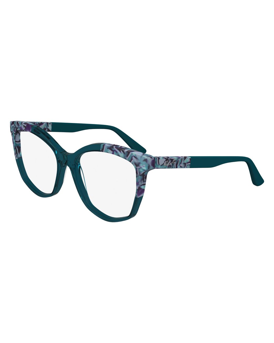 Karl Lagerfeld Black Kl6154 434 Optical Frames Acetate Squared Normal Normal