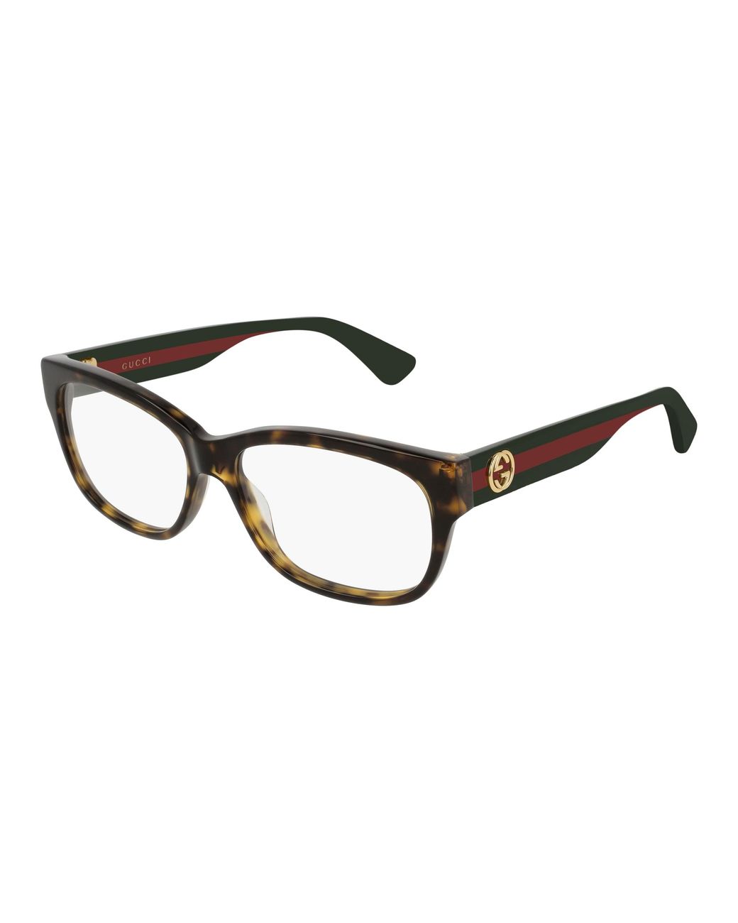 Gucci Black Gg0278O 012 Optical Frames Acetate Squared for men