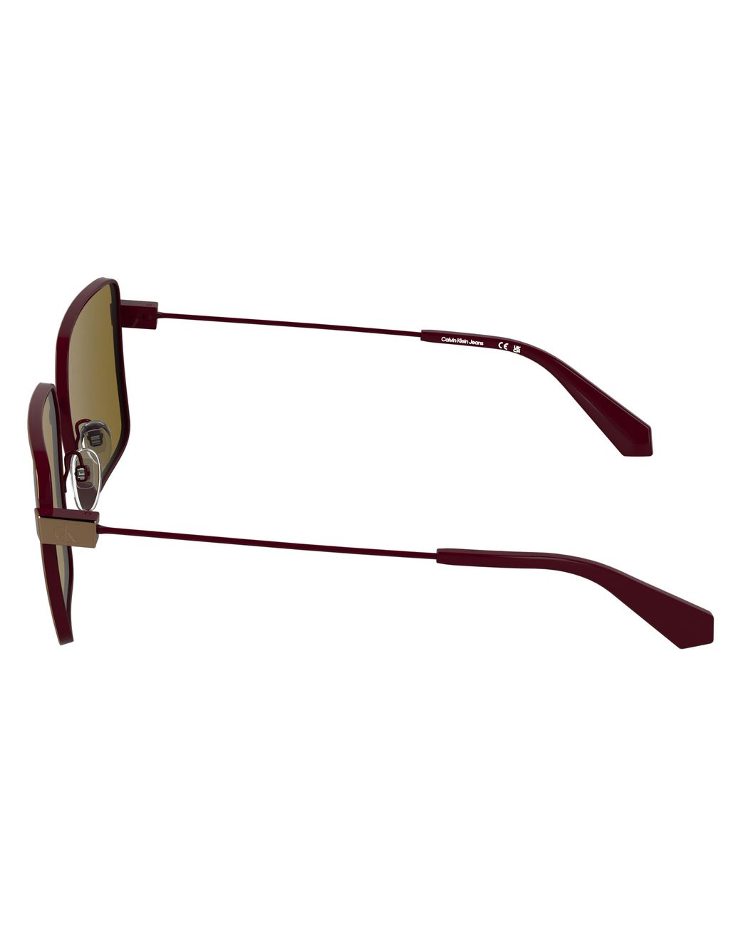 Calvin Klein Black Ckj26201S 705 Sunglasses Metal Squared Normal