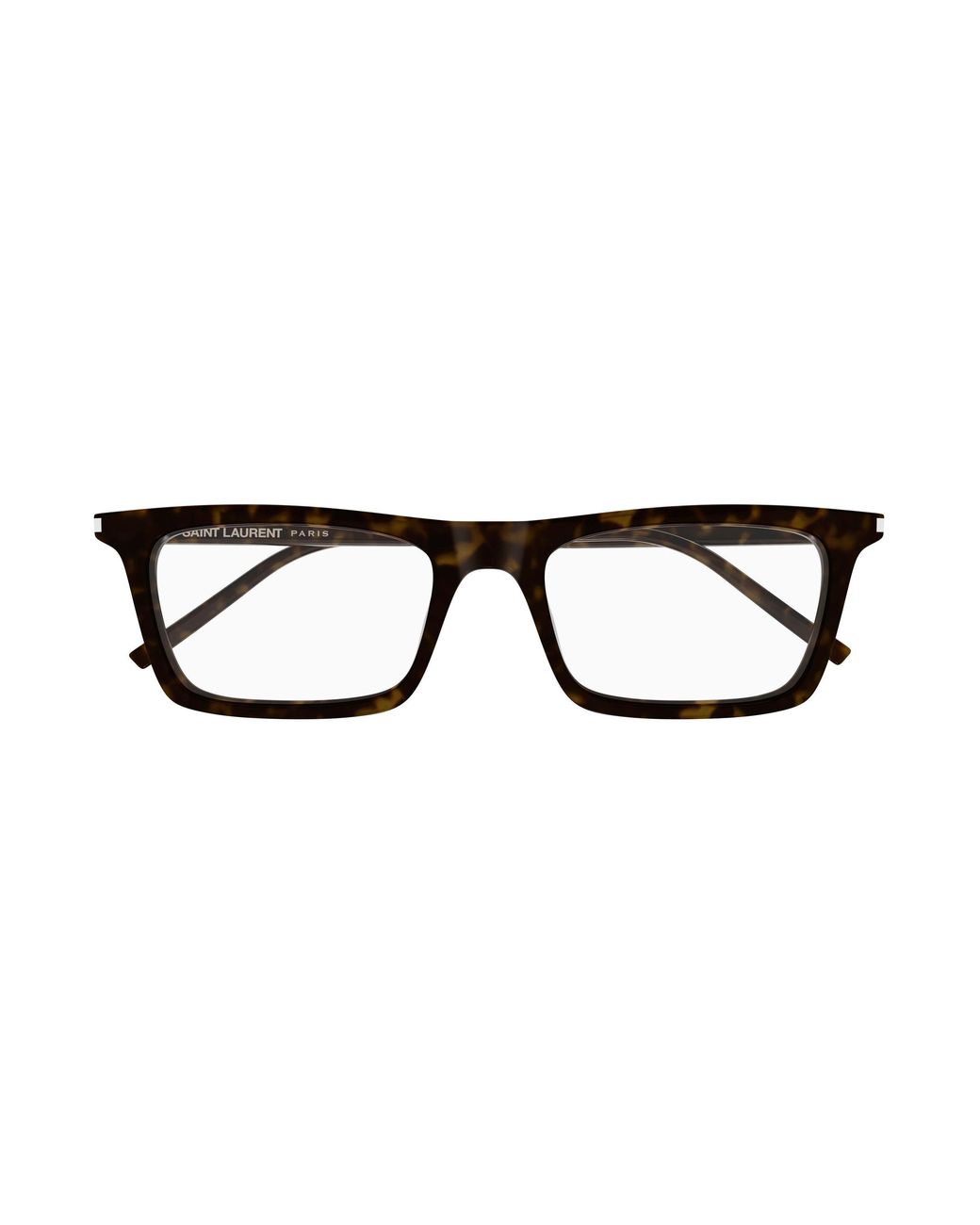 Saint Laurent Black Sl 890 Betty Thin Opt 002 Optical Frames Acetate Transparent Squared Antiriflesso