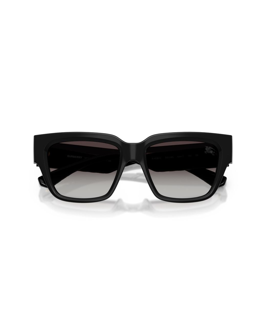 Burberry Black Be4506U 30018G Sunglasses Injected Squared Normal Nuanced