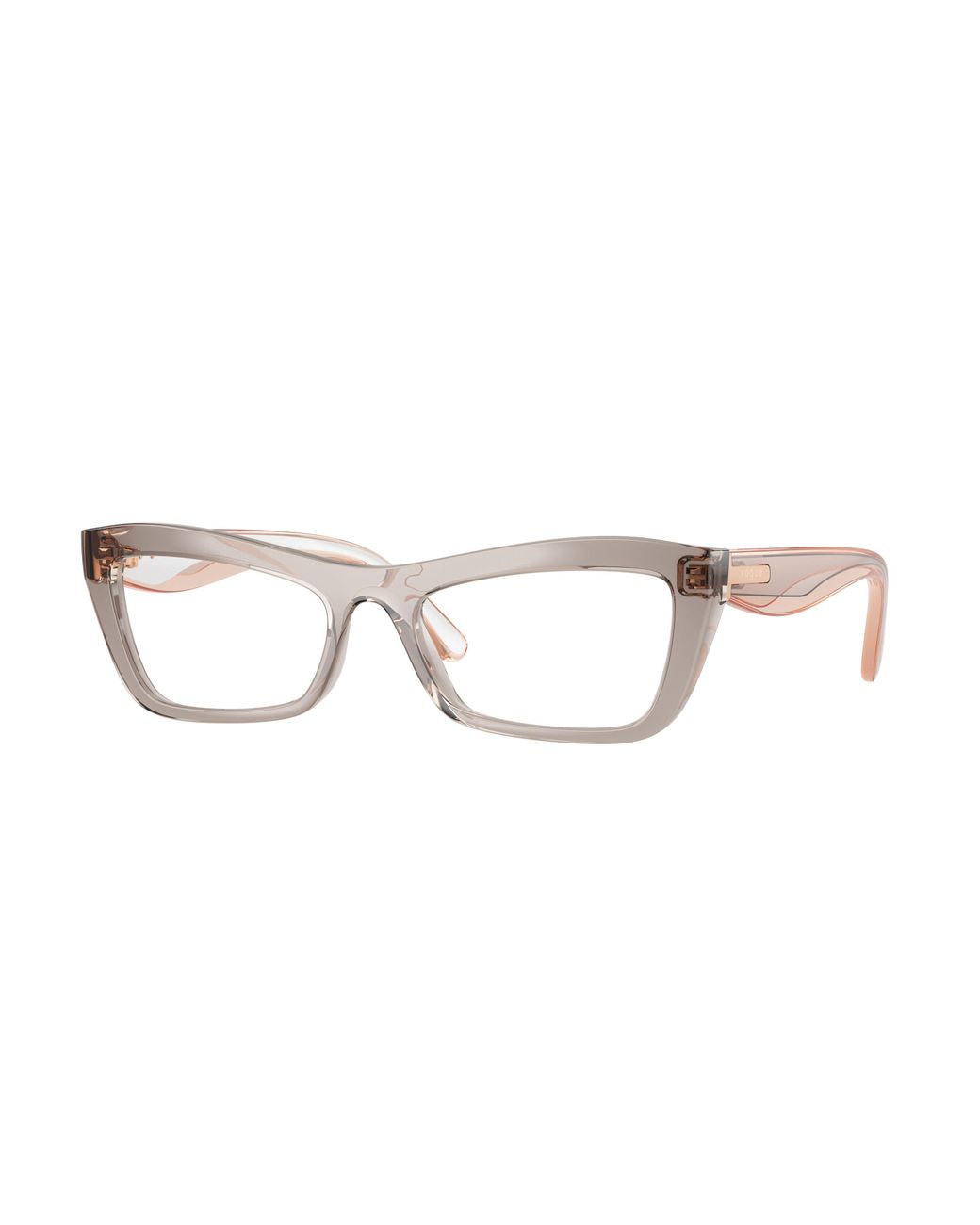 Vogue Eyewear Black Vo5710 3301 Optical Frames Nylon Transparent Cat Eye Normal
