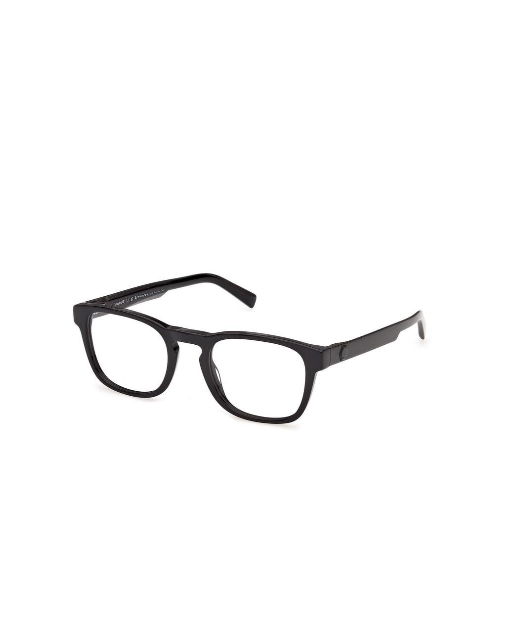 Timberland Black Tb50125 1 Optical Frames Acetate Round Normal for men