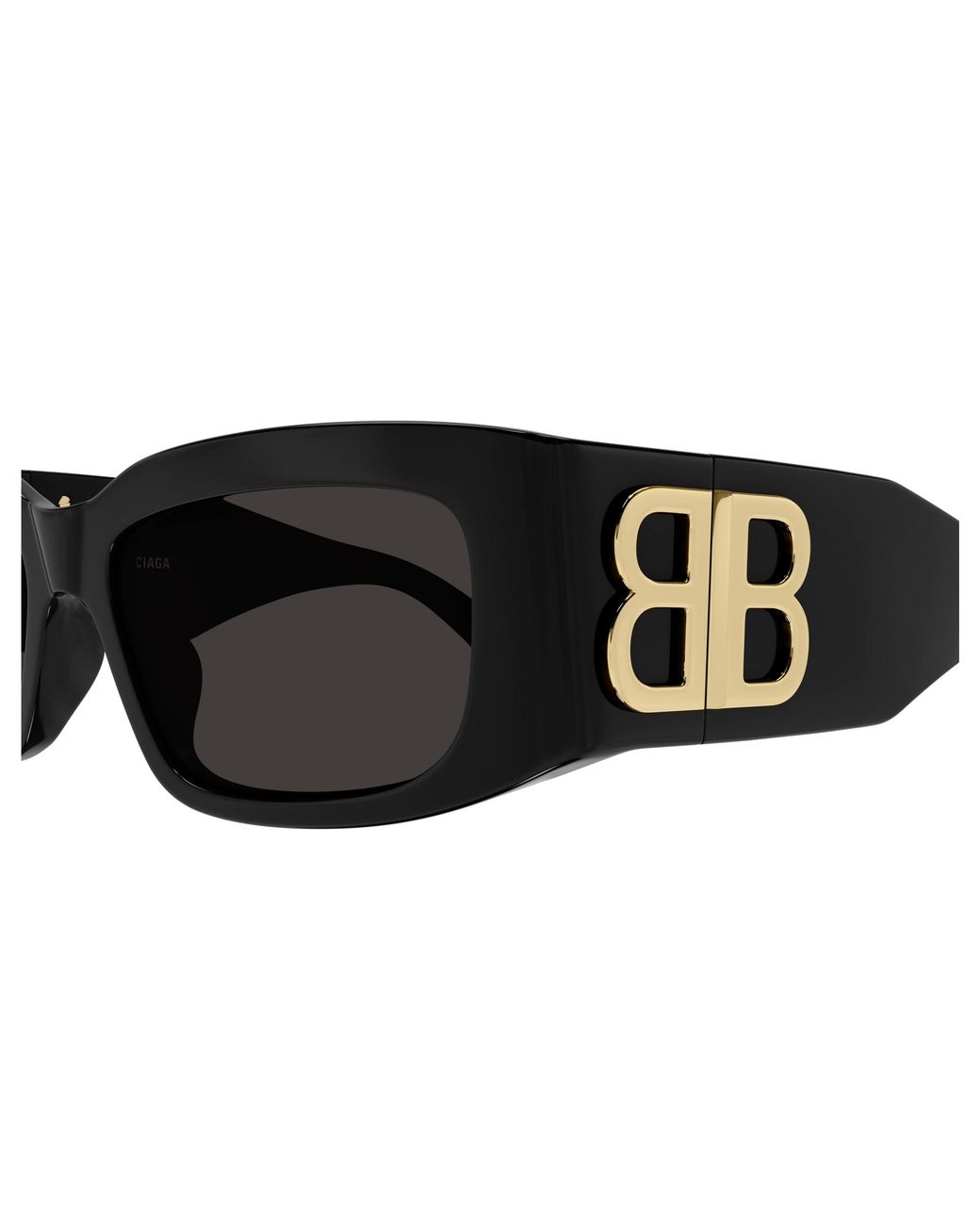 Balenciaga Black Bb0360S 005 Sunglasses Acetate Squared