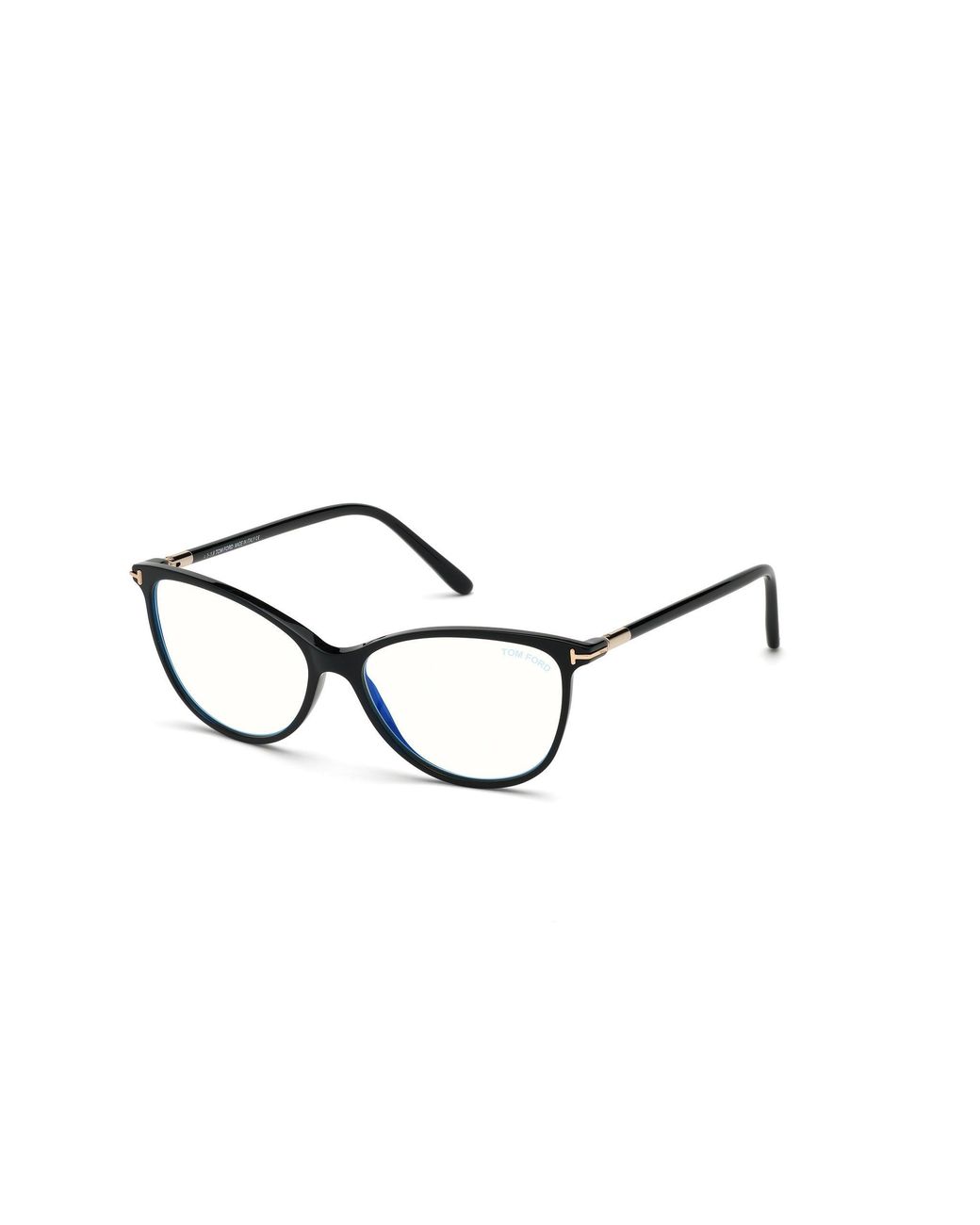Tom Ford Black Ft5616-B 52 Optical Frames Acetate Squared Normal Anti Light