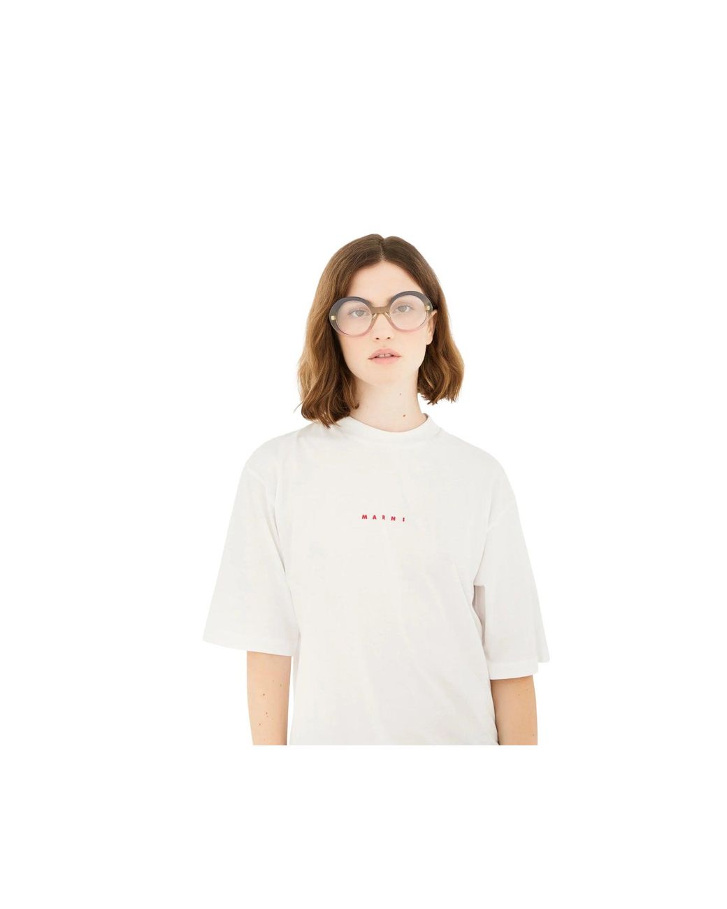 Marni Black G5Q Eobilo Faded Optical Frames Acetate Round