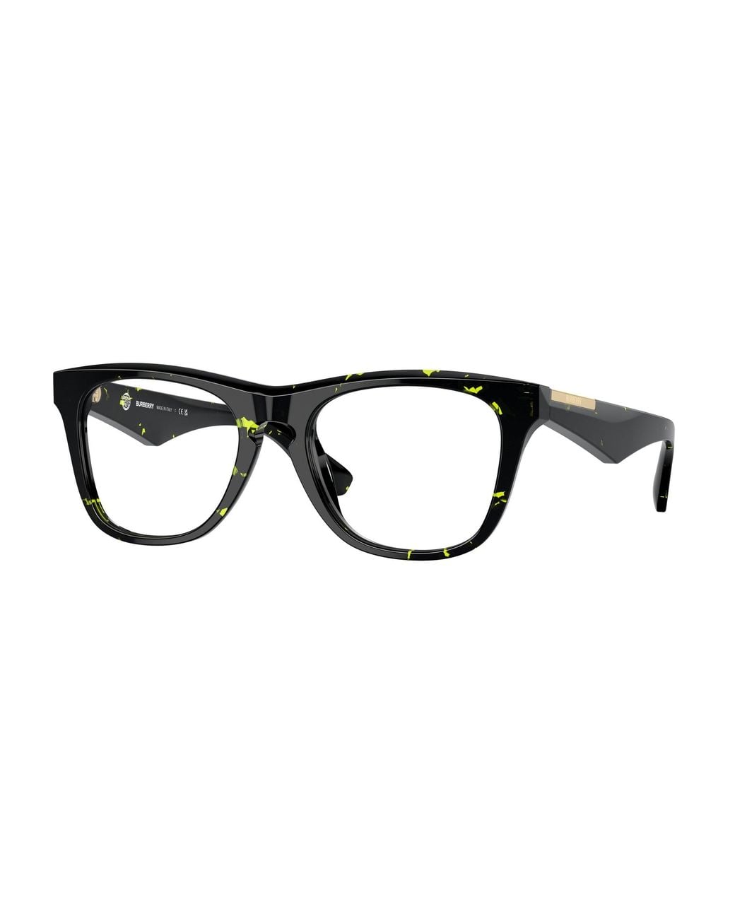 Burberry Black Be2409 4124 Optical Frames Acetate Squared Normal for men