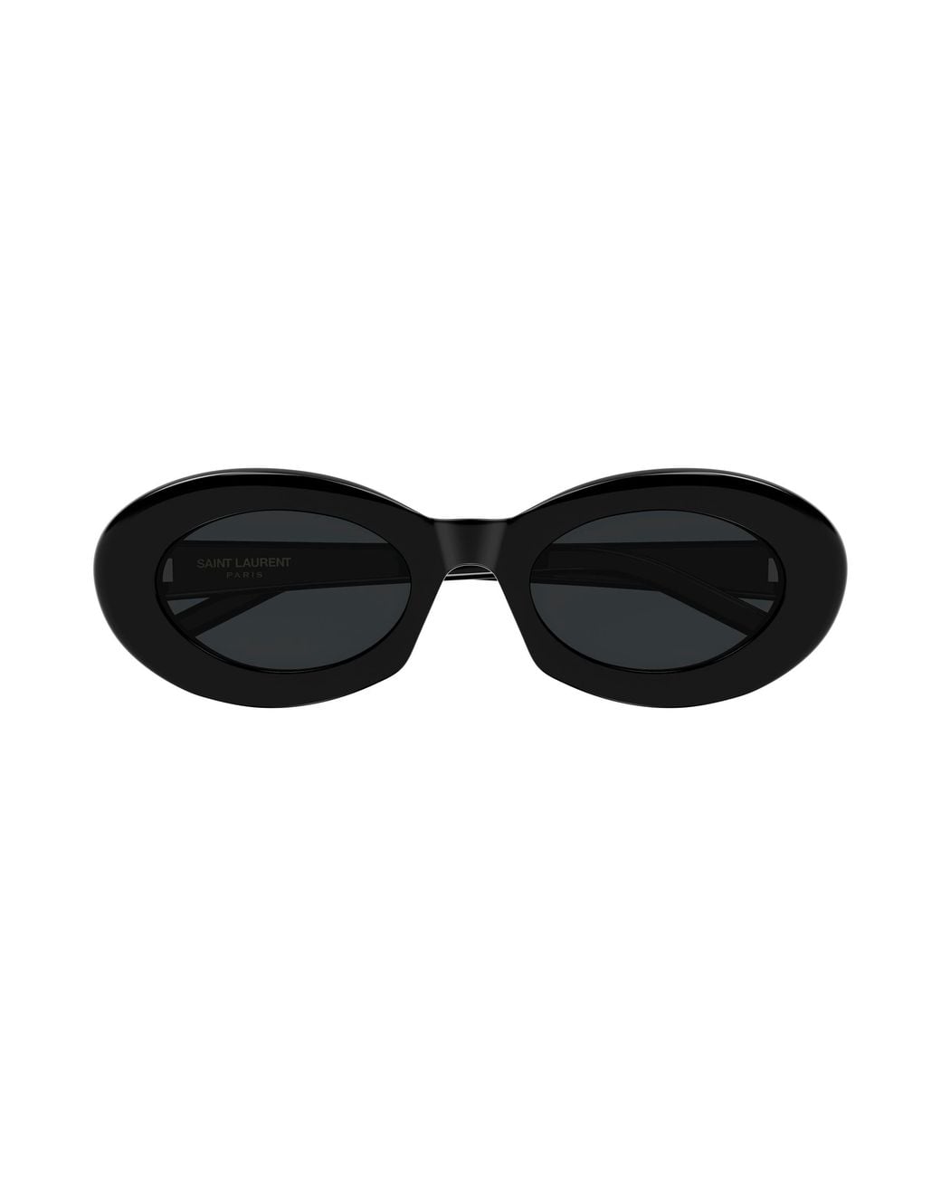Saint Laurent Black Sl594 Oval Sunglasses