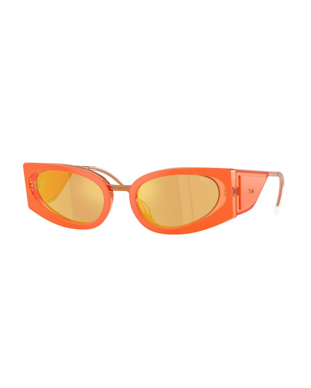 DIESEL Black Dl2014U 20477J Sunglasses Acetate Cat Eye Normal
