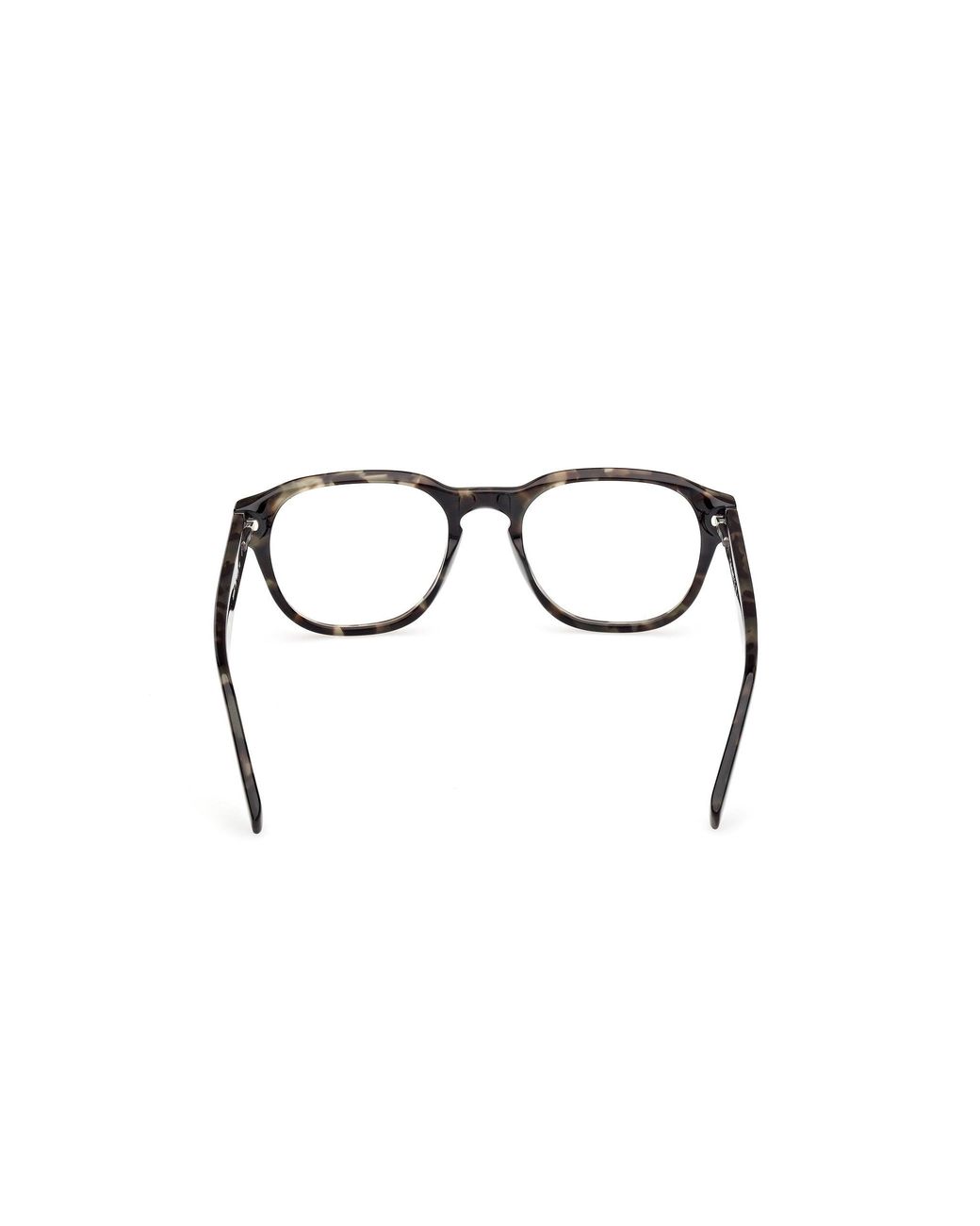 Timberland Black Tb50052 055 Optical Frames Acetate Round Normal for men
