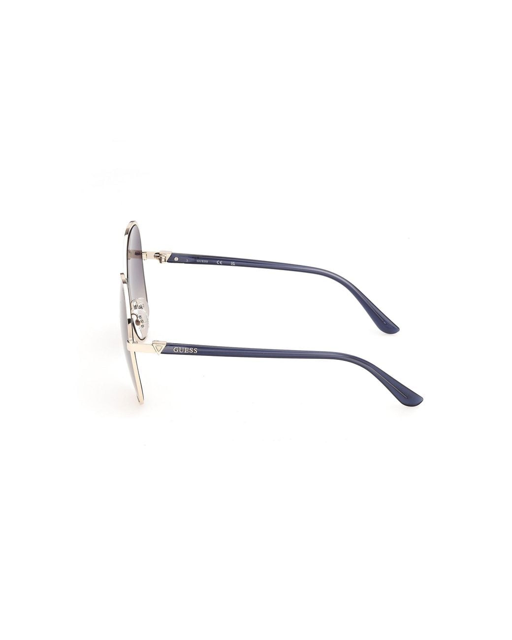 Guess Black Gu00359 32W Sunglasses Injected Butterfly Normal