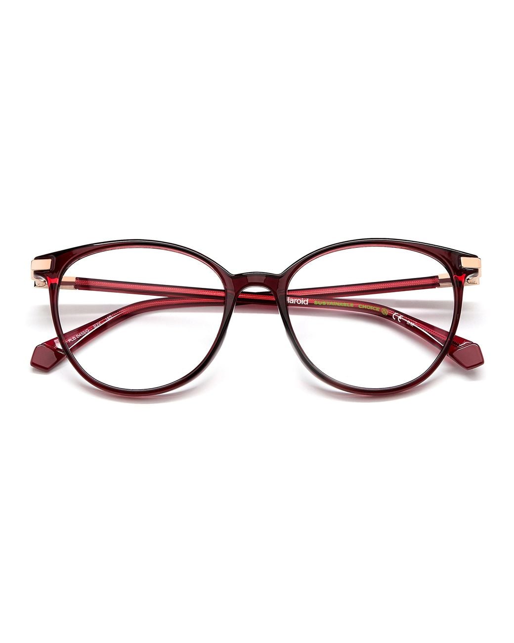 Polaroid Black Pld D459/G B3V Optical Frames Plastic Cat Eye