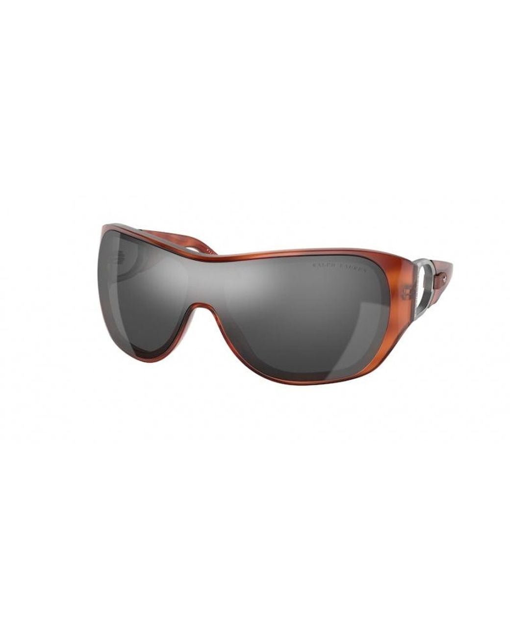 Ralph Lauren Gray Rl8189Q 59076G Sunglasses Injected Geometric Normal