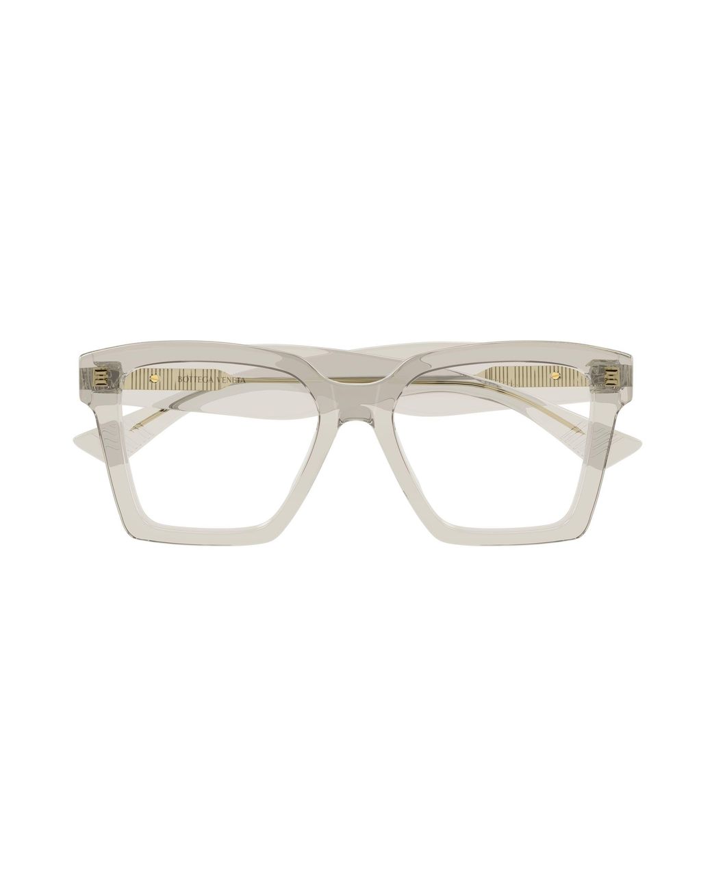 Bottega Veneta Black Bv1458O 003 Optical Frames Acetate Transparent Squared
