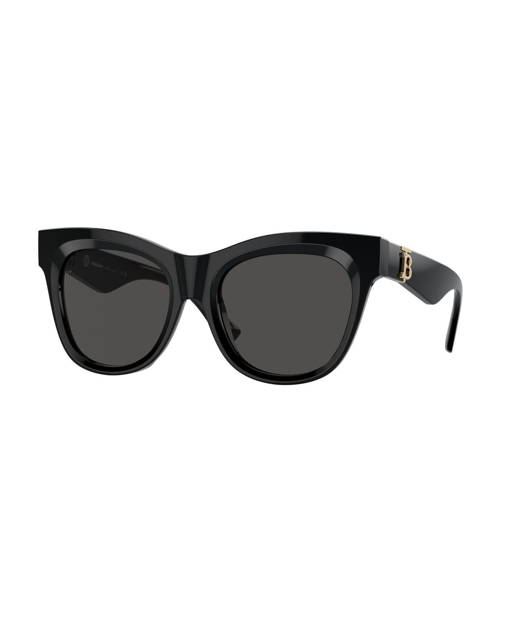 Burberry Black Be4418 300187 Sunglasses Acetate Squared Normal