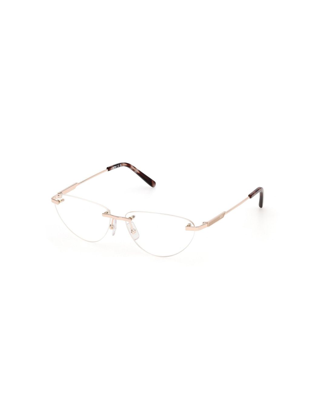 Gcds Black Gd5063 28 Optical Frames Metal Cat Eye Normal