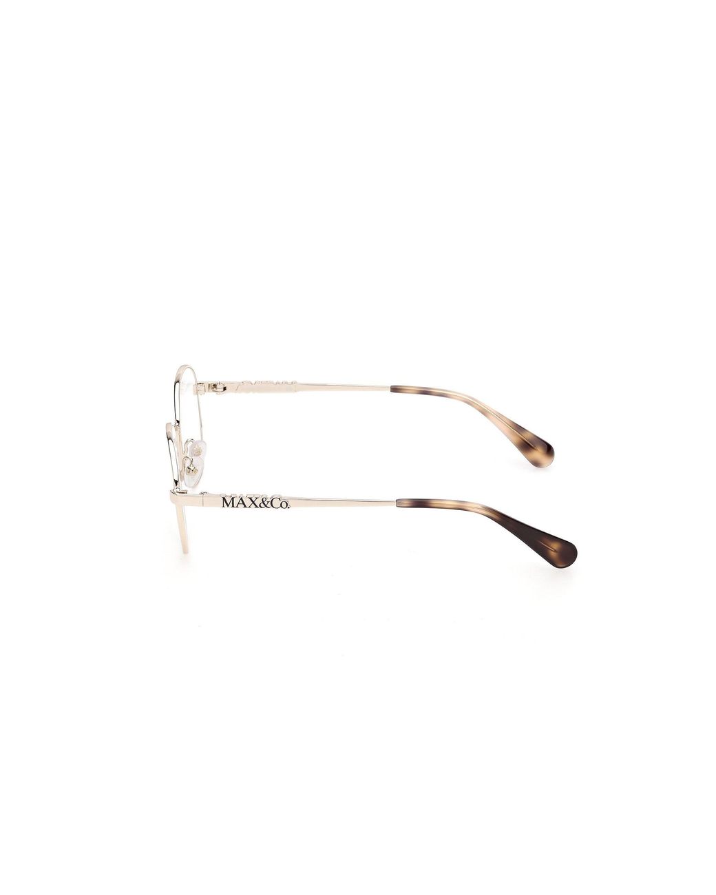 MAX&Co. Black Mo5234 32 Optical Frames Metal Round Normal