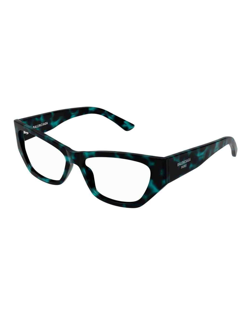 Balenciaga Black Bb0372O 003 Optical Frames Acetate Transparent Cat Eye