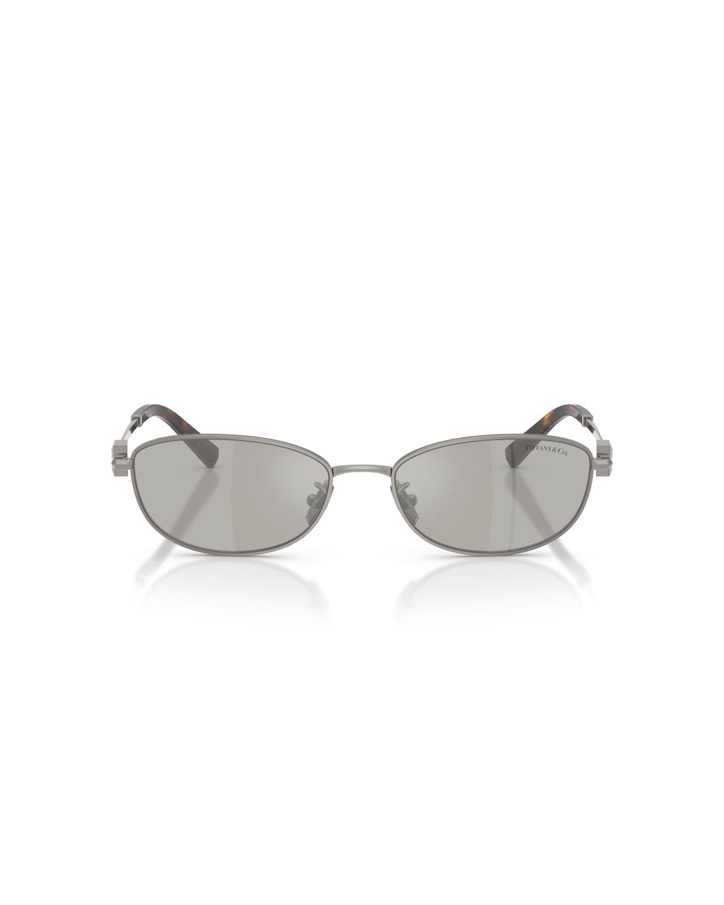 Tiffany & Co Black Tf3115 60036G Sunglasses Steel Round Mirrored