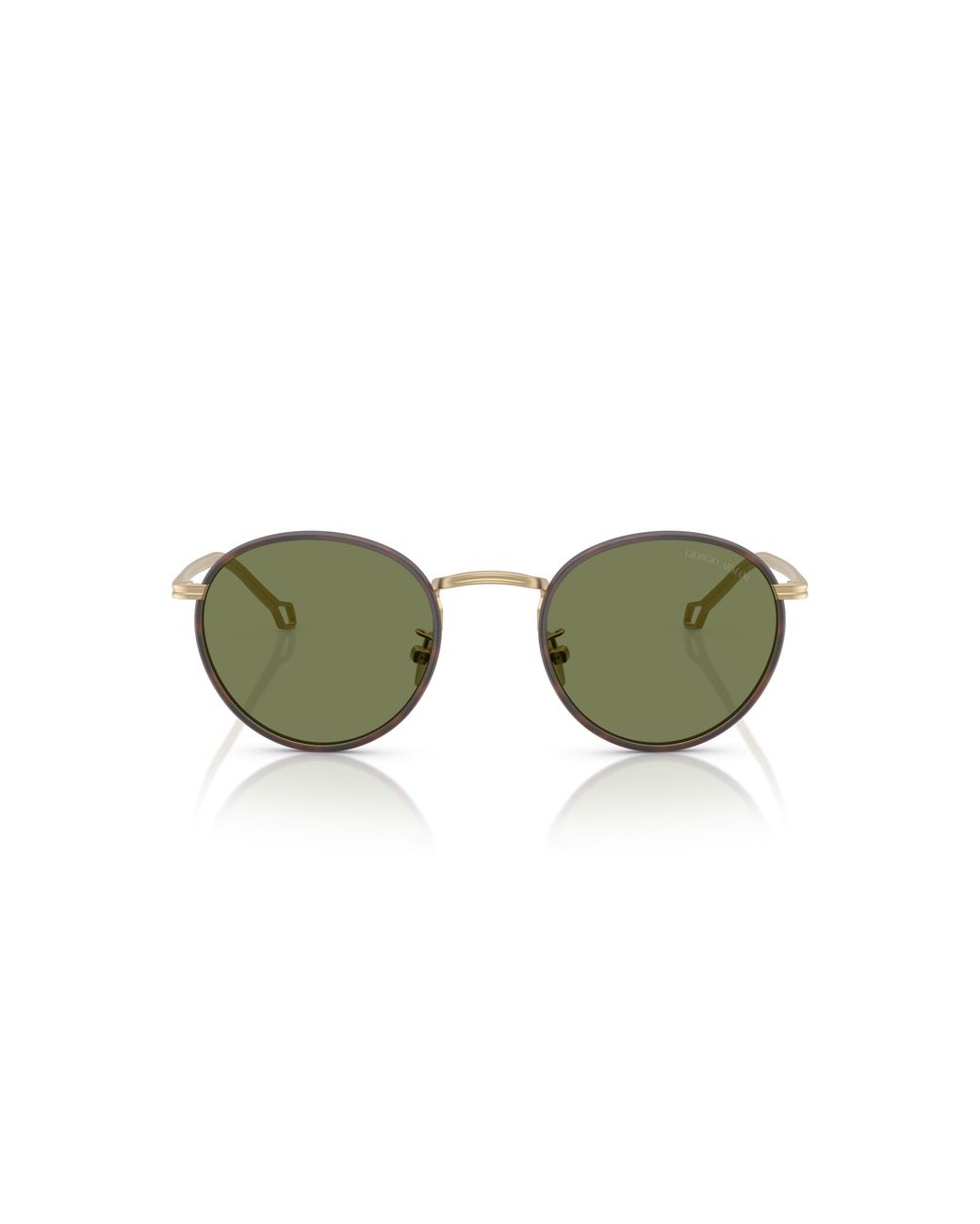 Giorgio Armani Black Ar6163J 30022A Sunglasses Metal Round Normal for men