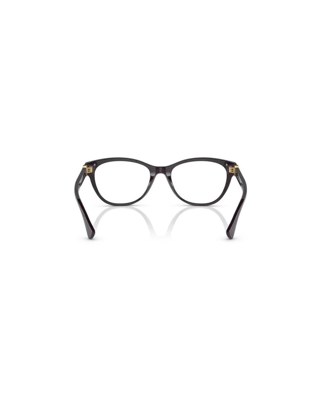 Versace Black Ve3330 108 Optical Frames Acetate Cat Eye