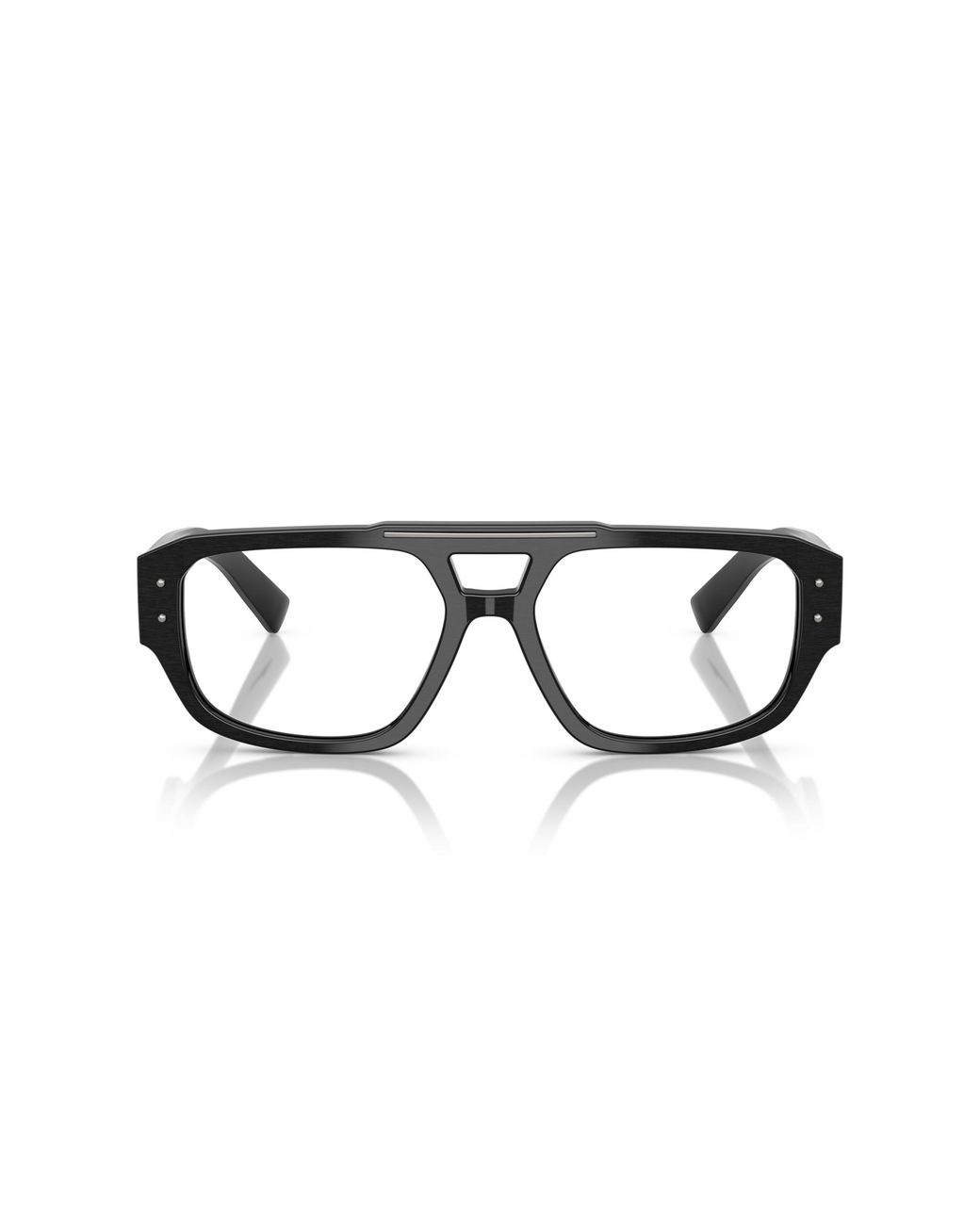 Dolce & Gabbana Black Dg3406 2820 Optical Frames Acetate Pilot Normal for men