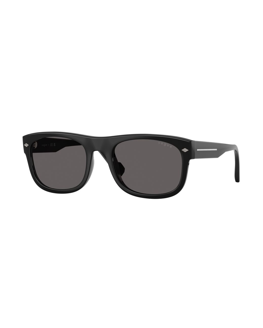 Vogue Eyewear Black Vo5754S W44/87 Sunglasses Acetate Geometric Normal for men