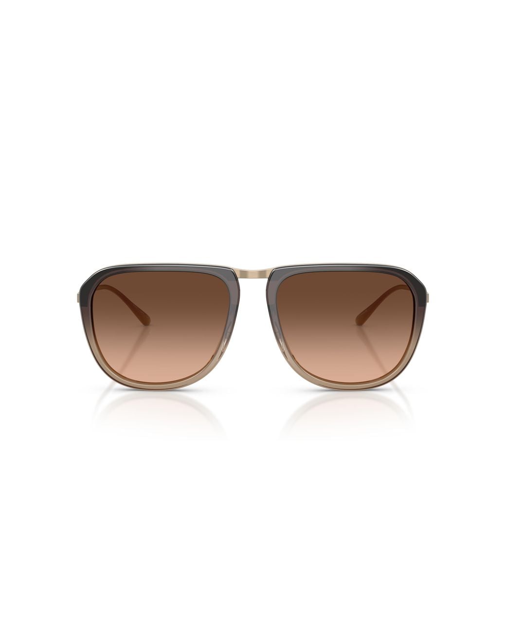Oliver Peoples Black Ov1387St Model 2 1832A5 Sunglasses Titanium Squared Normal Nuanced