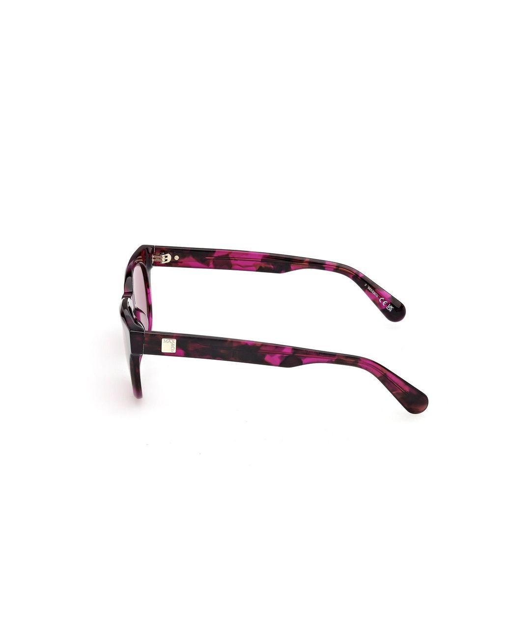 MAX&Co. Black Mo0163 55Y Sunglasses Butterfly Normal