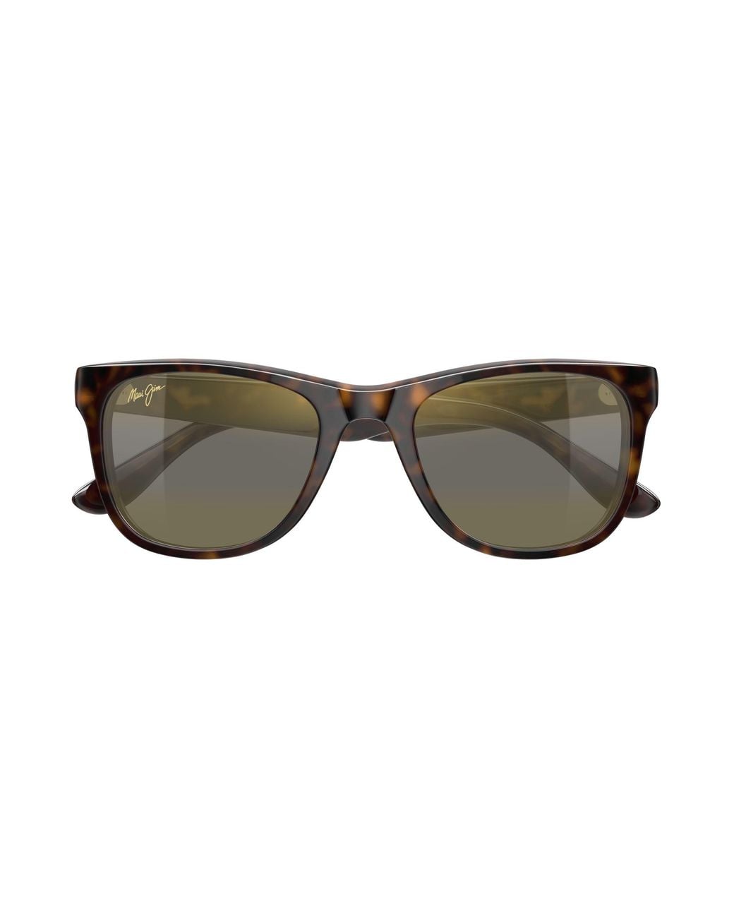 Maui Jim Black Mj0693S 002 Occhiali Da Sole Acetato Bronzo Squadrata