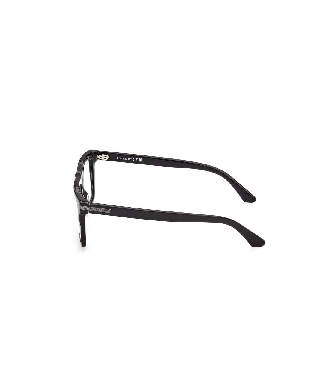 Web Black We5483 1 Optical Frames Acetate Squared Normal for men