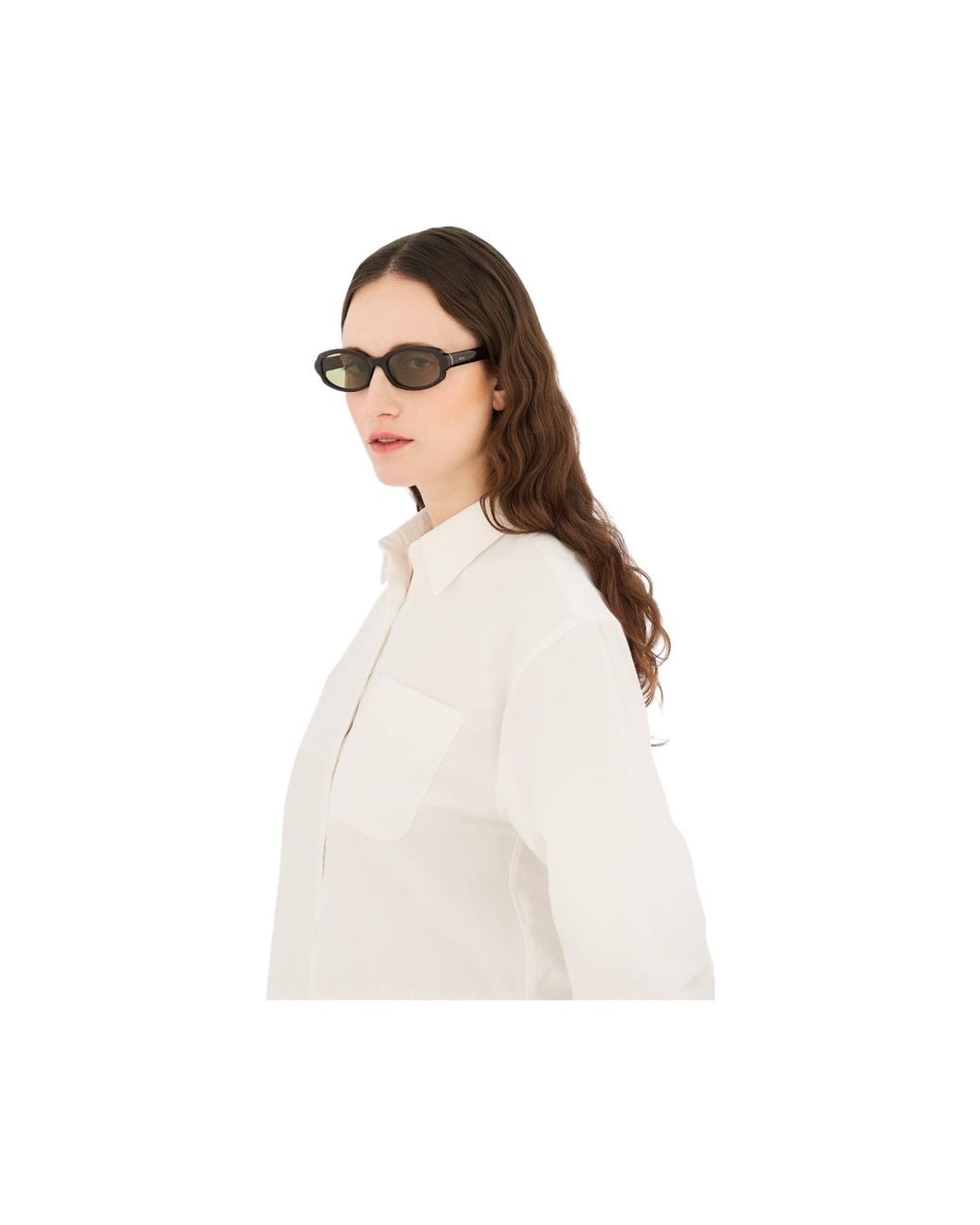 Retrosuperfuture Green Xs6 Esatto 3627 Sunglasses Acetate Round Normal