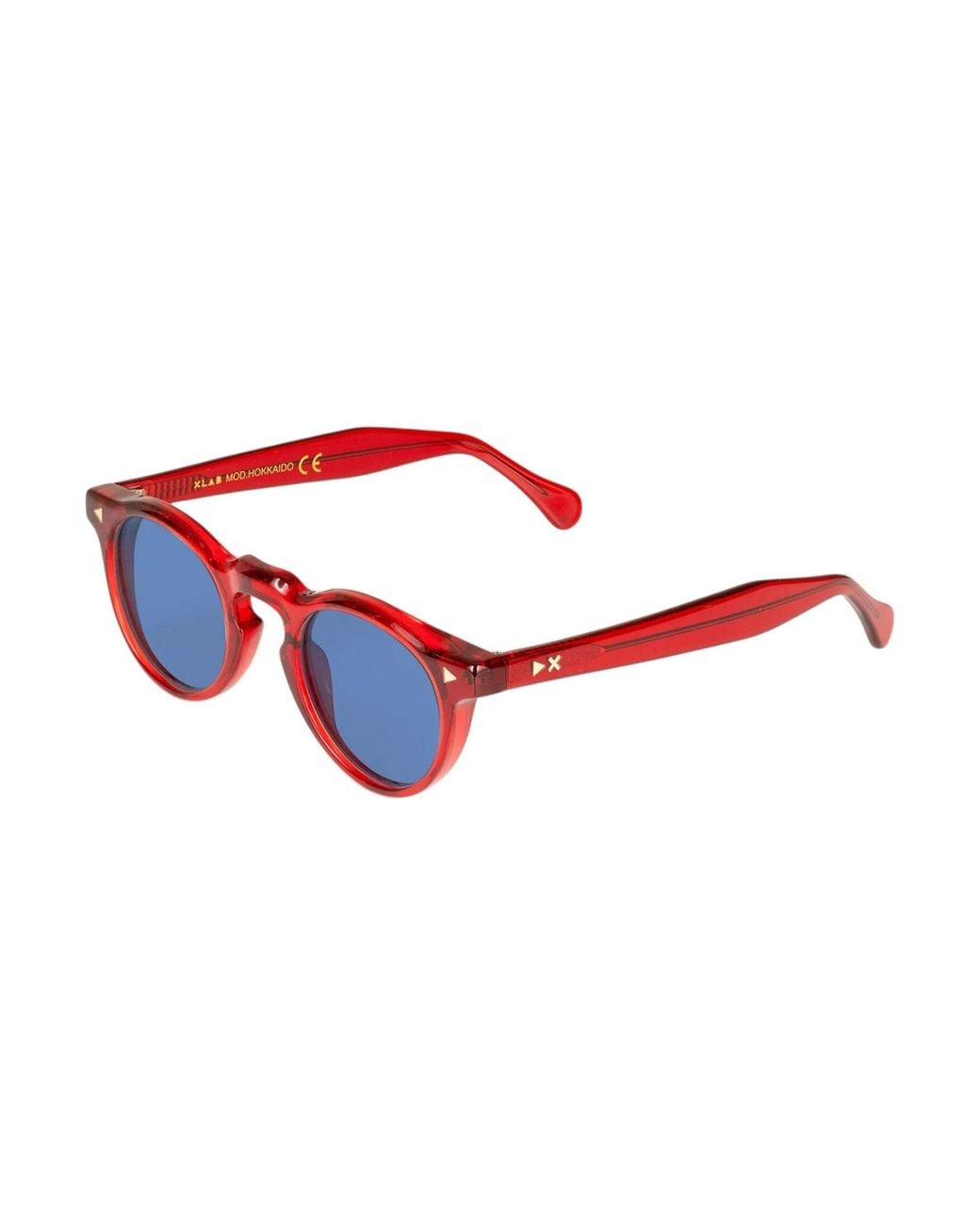 Xlab Red Hokkaido Sunglasses Acetate Light Pantos Polarized