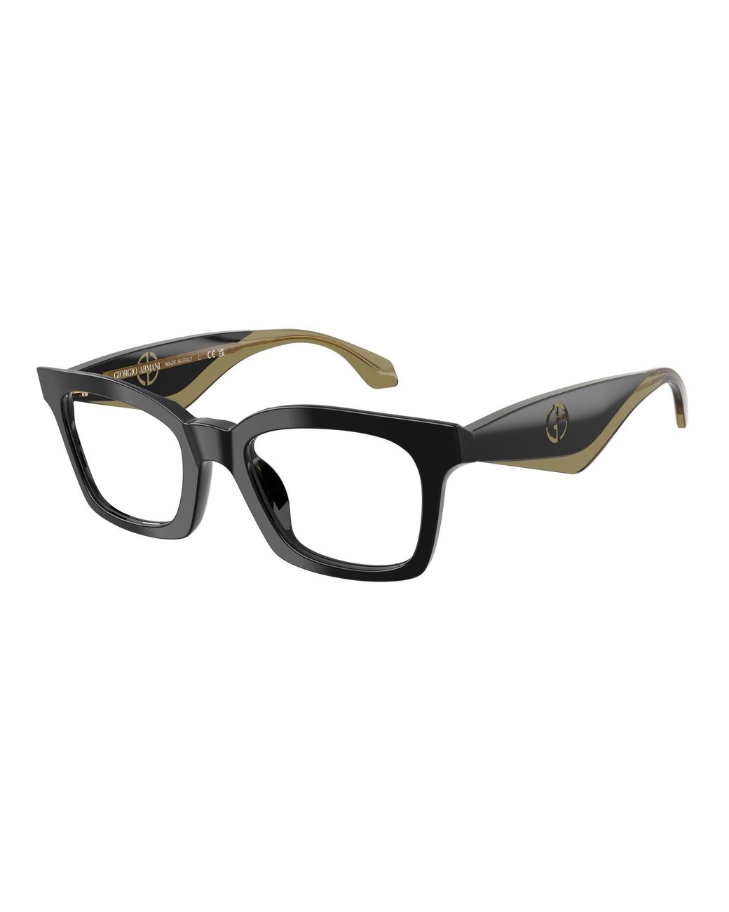 Giorgio Armani Black Ar7277U 5001 Optical Frames Acetate Butterfly Normal