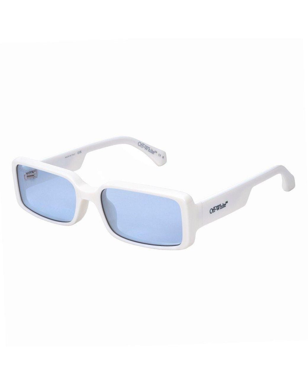Off-White c/o Virgil Abloh Blue Ow1064 Spencer 824 Sunglasses Acetate Squared Normal