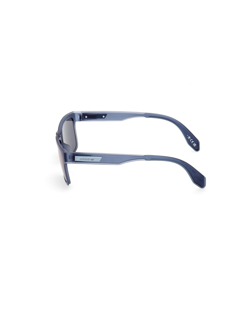 Adidas Black Or0067 91X Sunglasses Injected Squared Normal Mirror for men