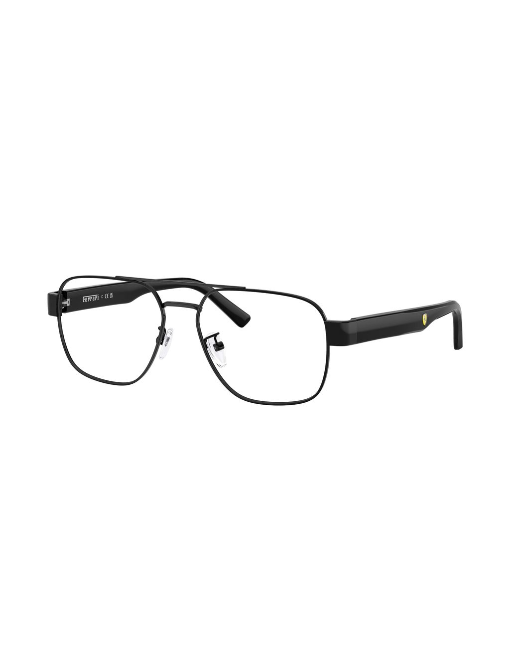 FERRARI SCUDERIA Black Fz7014D 101 Optical Frames Metal Pillow Normal for men