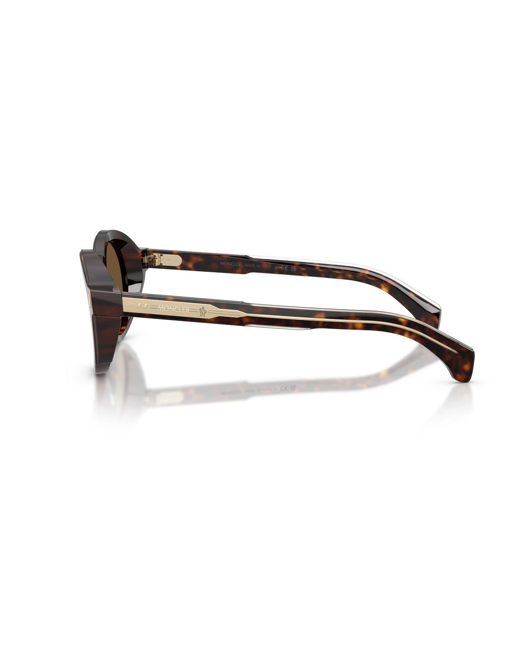 Moncler Black Me6012 Aurone 300273 Sunglasses Acetate Round Normal