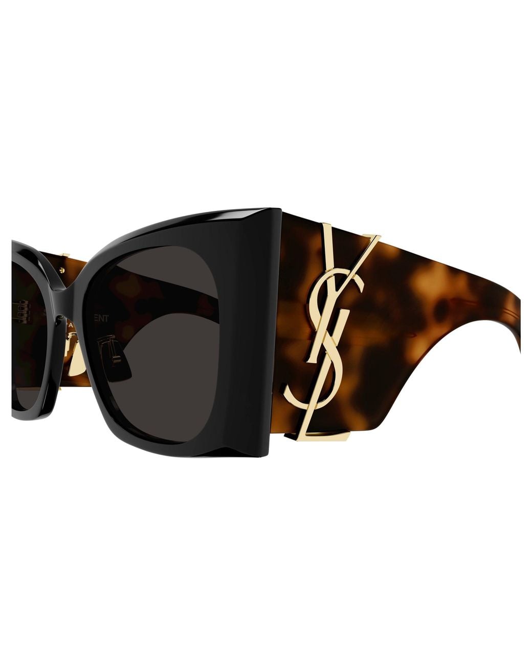 Saint Laurent Black Sl M119/F Blaze 003 Sunglasses Acetate Cat Eye