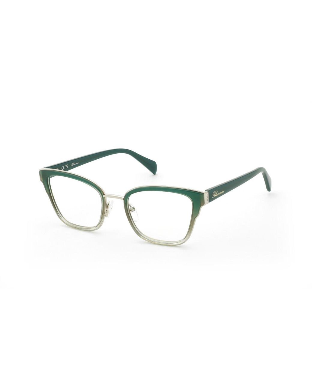 Blumarine Black Vbm899S 594 Optical Frames Metal Cat Eye