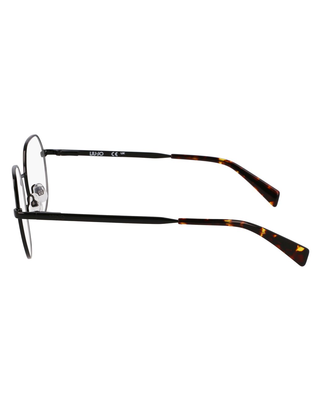 Liu Jo Black Lj2175 001 Optical Frames Metal Geometric Normal