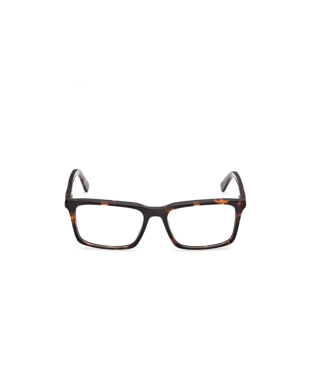 Guess Black Gu50448 52 Optical Frames Acetate Squared Normal for men