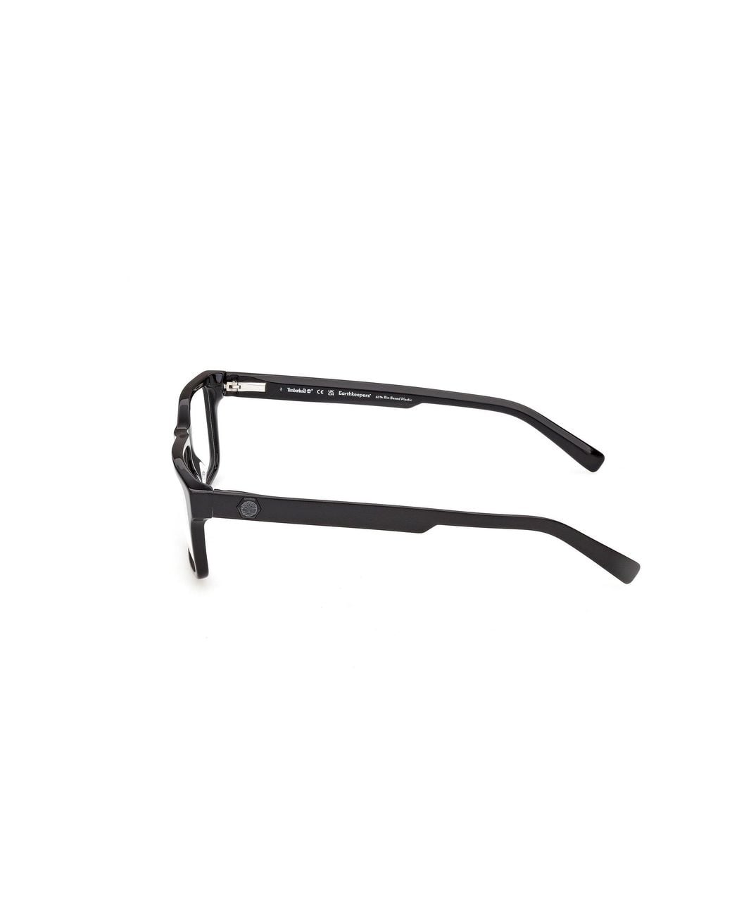 Timberland Black Tb50124 1 Optical Frames Acetate Squared Normal for men