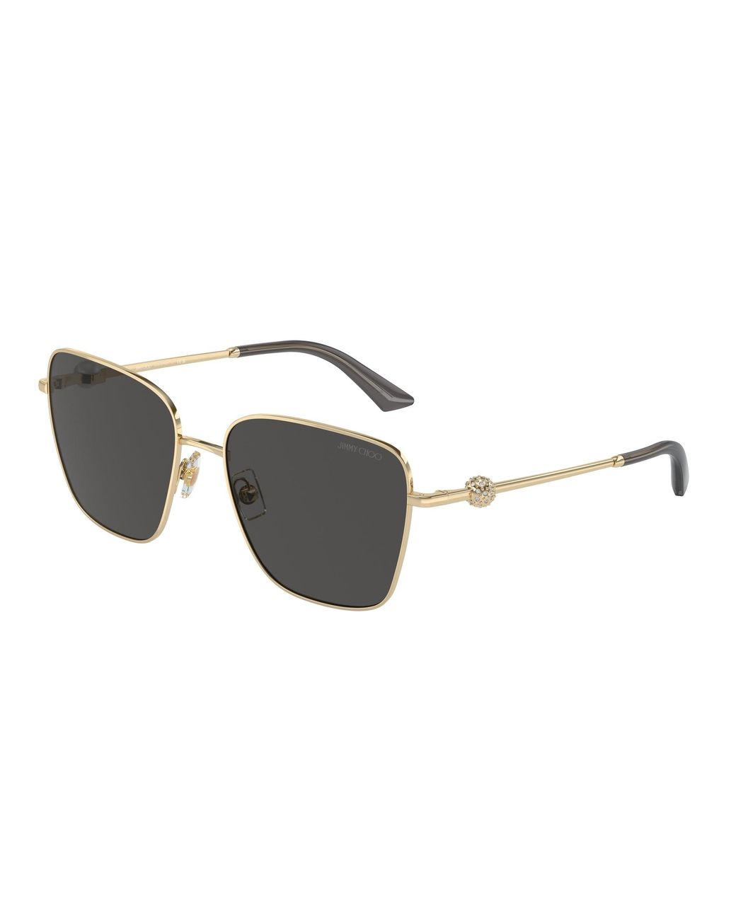 Jimmy Choo Black Jc4005Hb 300687 Sunglasses Metal Pillow Normal