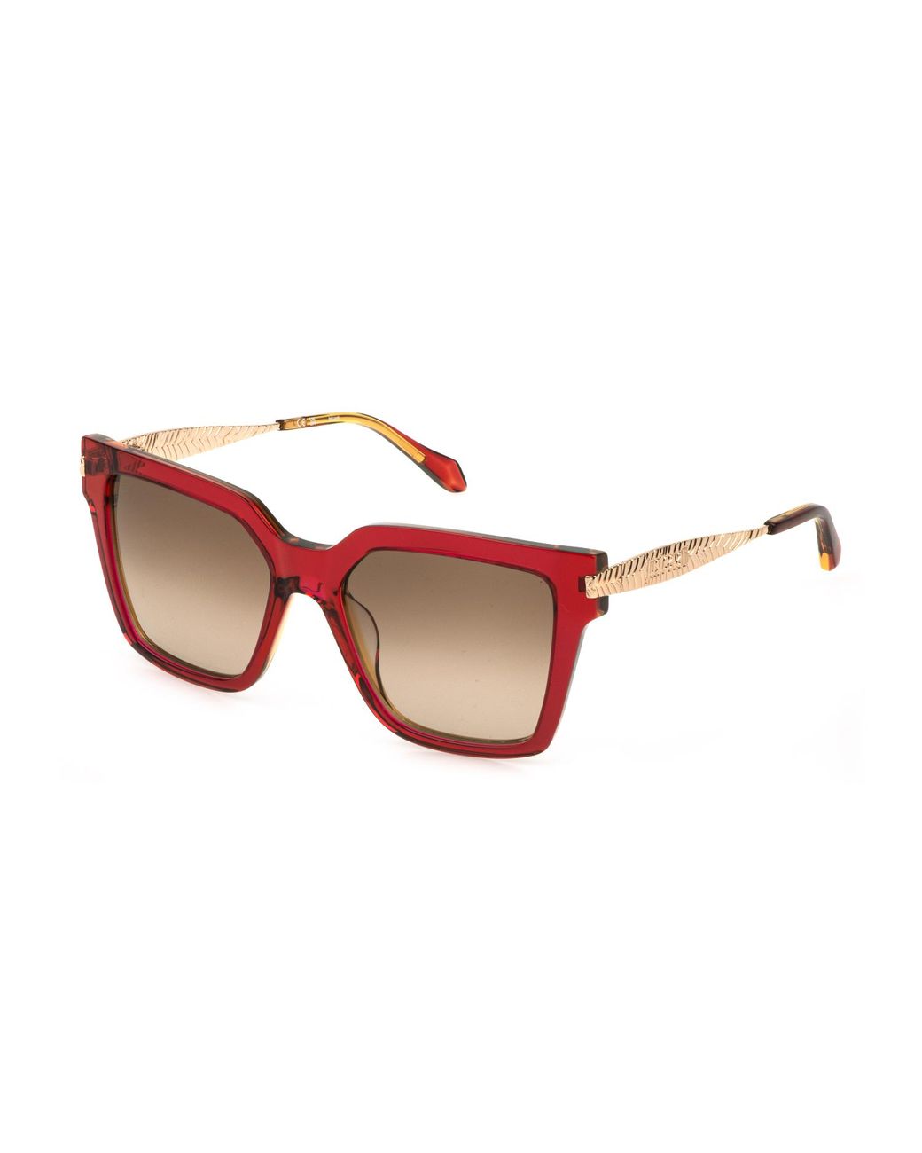 Just Cavalli Black Sjc201 0Tad Sunglasses Acetate Squared Normal Nuanced