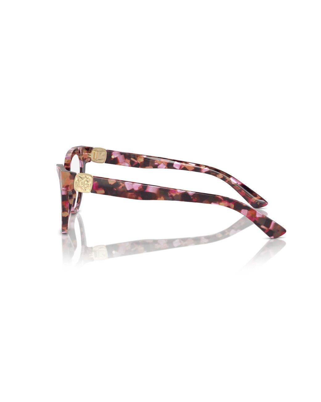 Dolce & Gabbana Black Dg3394 3440 Optical Frames Acetate Transparent Cat Eye Normal