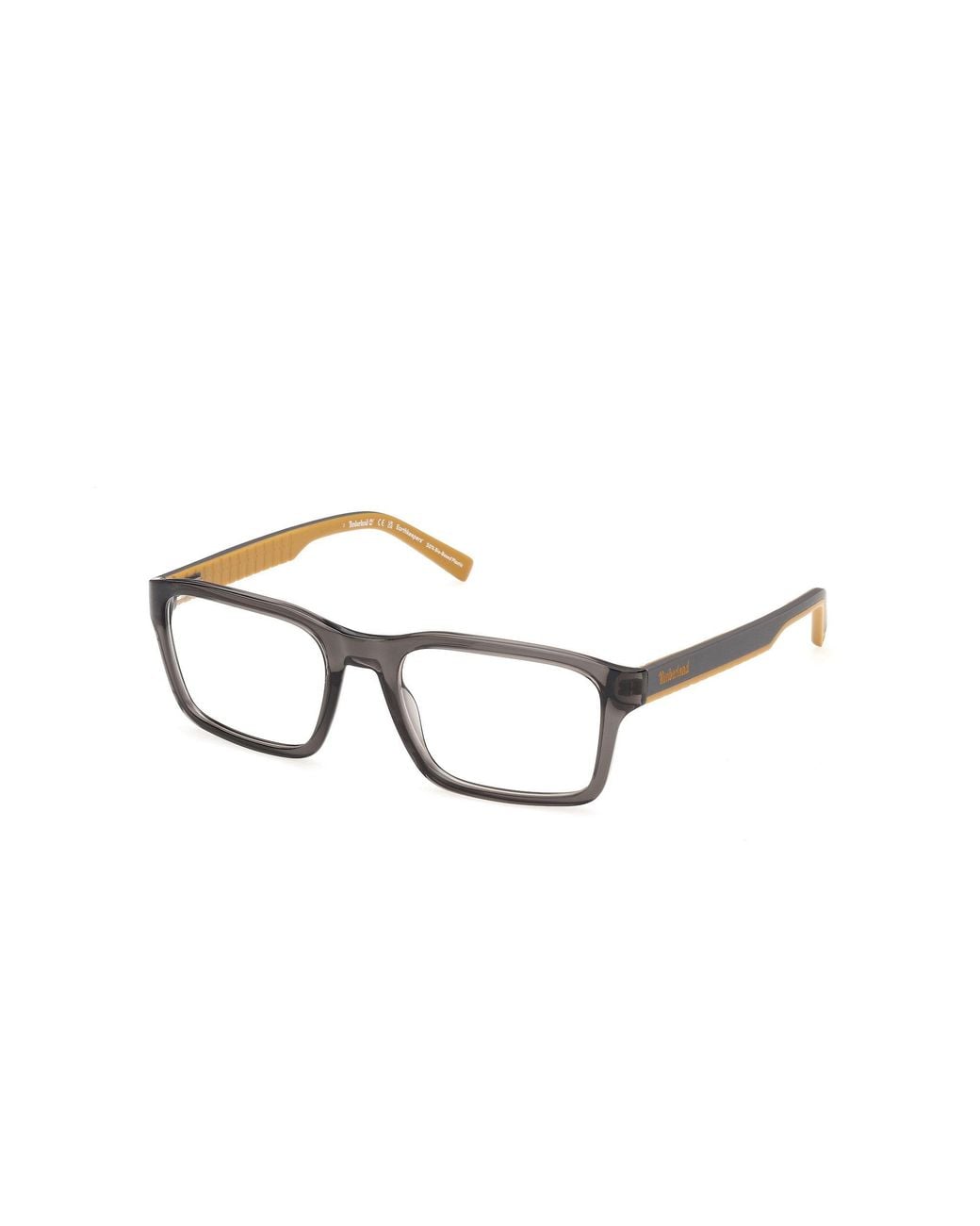 Timberland Black Tb50118 20 Optical Frames Injected Squared Normal for men