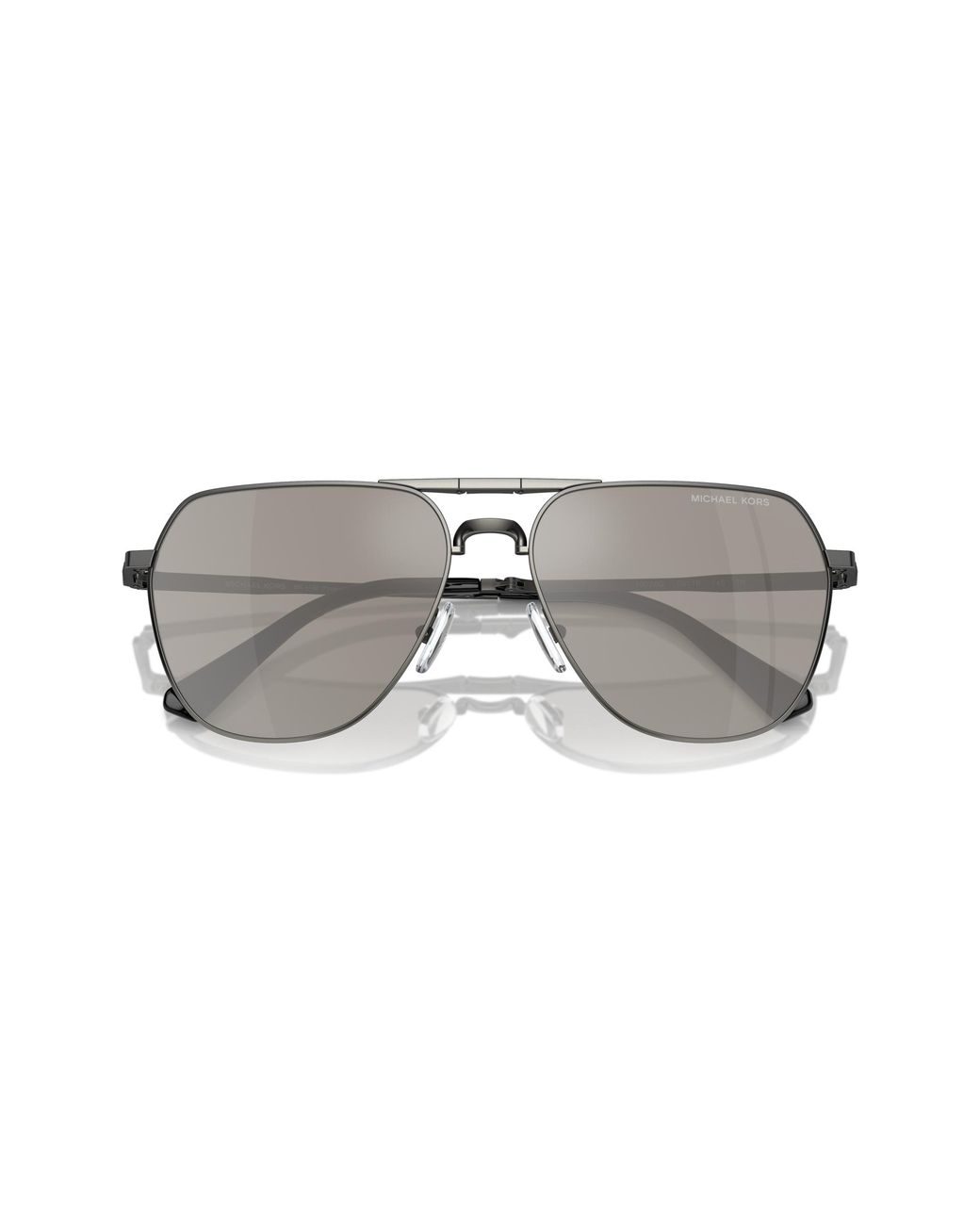 Michael Kors Black Mk1156 Keswick 10026G Sunglasses Metal Pilot Mirrored Mirror for men